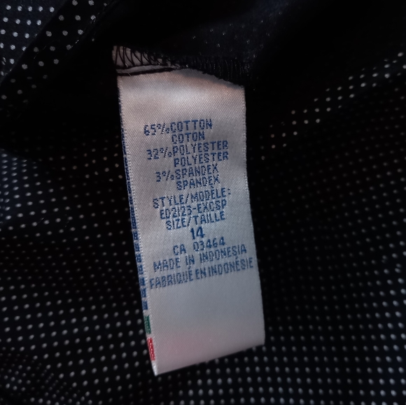 Ricki's Black & White Polka Dot Blouse - Picture 4 of 7